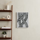 "Braid" - Art Print in Myth grey by Nina Leth - In a Room