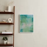 "Go with the Flow II" - Art Print in Celadon by Courtney Crane - In a Room