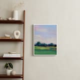 "Berkshires Bound" - Art Print in Grass Green by sue prue - In a Room
