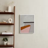 "Two of Us" - Art Print in Warm Charcoal by Karyn Denten - In a Room