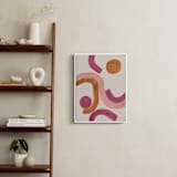 "Stories I" - Art Print in Skin Rose by Catilustre - In a Room