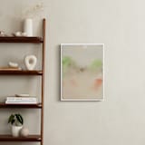 "A Secret Garden II" - Art Print in Beige by M Gloria Hunter - In a Room