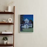 "Moonlight and Fireflies" - Art Print in Summer Night by Carol C. Young - In a Room