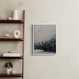 "Fog and Forest" - Art Print in Mist by Katy Abraham - In a Room