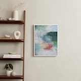 "Cascading Forest 1" - Art Print in Forest Green by AlisonJerry - In a Room