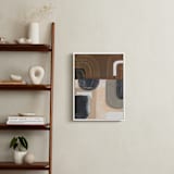 "Rumba l" - Art Print in Rumba grey by AlisonJerry - In a Room