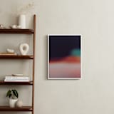 "Evening Walk" - Art Print in Navy Blue by Parima Studio - In a Room