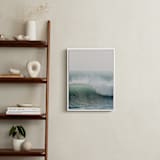 "sea glass II" - Art Print in Pacific Blue by Kamala Nahas - In a Room