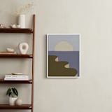 "New Day" - Art Print in Lavender Purple by Alisa Galitsyna - In a Room