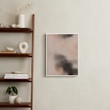 "Stormy Clouds I" - Art Print in Blush by Iveta Angelova - In a Room
