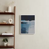 "Rushing Waterfall" - Art Print in Blue Waterfall by AlisonJerry - In a Room