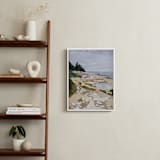 "Schoodic I" - Art Print in Grey by Jess Franks - In a Room