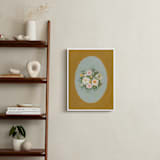 "Vignette II" - Art Print in Butterscotch by Brittany Smith - In a Room
