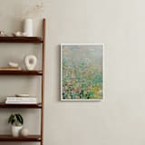 "English Garden I" - Art Print in Evergreen by Lindsay Megahed - In a Room