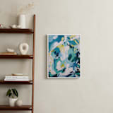 "Dash" - Art Print in Turquoise by Katie Craig - In a Room