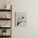 "Windswept Diptych 1" - Art Print in Light Blue by Caryn Owen - In a Room