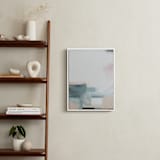 "Sunset Ridge ll" - Art Print in sunset blush by AlisonJerry - In a Room