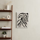 "Solitaire Plant" - Art Print in Deep Black by flvx studio - In a Room