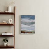 "Calling Me Home I" - Art Print in Moss by Roberta Hoiness Art - In a Room