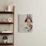 "Flower Market II" - Art Print in Rose by Wendy Keller - In a Room