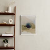 "Viridian Misty Lake II " - Art Print in Viridian by Shina Choi - In a Room