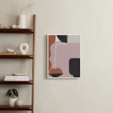 "Ava 1" - Art Print in Ginger Nutmeg by cyrille gulassa - In a Room