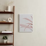 "Mogna01" - Art Print in Coral Pink by jinseikou - In a Room
