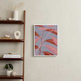 "Hova" - Art Print in Terracotta Pink by Rosana Laiz Blursbyai - In a Room