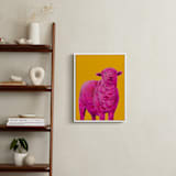 "Fiona" - Art Print in Mustard Yellow by Laura Gatewood - In a Room