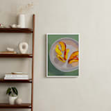 "Peaches" - Art Print in Jade by Patrice Horvath - In a Room