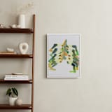 "bridge" - Art Print in Limestone by Courtney Knight - In a Room