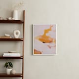 "Marigolds No.1" - Art Print in Marigold Orange by Parima Studio - In a Room
