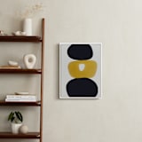 "New Dance" - Art Print in Ochre by Deborah Velasquez - In a Room