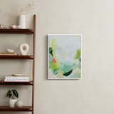 "Playful" - Art Print in Emerald by Melanie Severin - In a Room