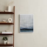"Distant Light" - Art Print in misty morn by Brian Sostrom - In a Room