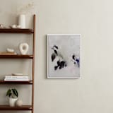 "Evening Flora" - Art Print in Pink Gray by Marta Spendowska - In a Room