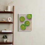 "Green Apples" - Art Print in Green Apple by Lindsay Megahed - In a Room
