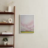"Leave Behind the Shadows" - Art Print in Pink by Emily Jeffords - In a Room