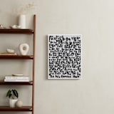 "HA-HA-HA-HA" - Art Print in Noir by Kate Roebuck - In a Room