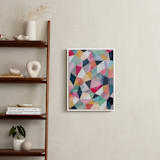 "Kaleidoscope No.1" - Art Print in Cerise by Hooray Creative - In a Room