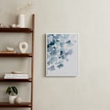 "Blue Ginkgo" - Art Print in Mute Indigo by Yao Cheng Design - In a Room