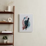"Mark No. 3" - Art Print in Dark Teal by Kara Schlabaugh - In a Room