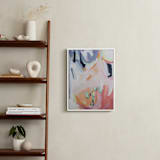 "Dream Peachy" - Art Print in Salmon Pink by Jihye Back Kim - In a Room