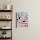 "Grapefruity" - Art Print in Coral by Katie Craig - In a Room