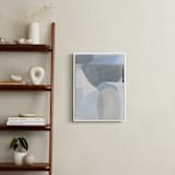 "Construct 3" - Art Print in Soft Blues by Ashleigh Ninos - In a Room