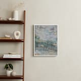 "Luminous Smoke No. 1" - Art Print in Sage & Gold by Julia Contacessi - In a Room