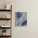 "Olympia Rises" - Art Print in Indigo by Julia Contacessi - In a Room