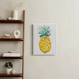 "ananas " - Art Print in fresh pineapple by Kiana Lee - In a Room