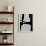 "Gentle Embrace" - Art Print in Black and White by Ilana Greenberg - In a Room