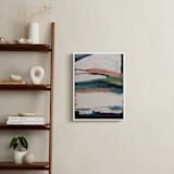 "Melting Glacier" - Art Print in Black and White by Caryn Owen - In a Room